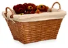 Weidenkorb - geflochtene Weide - braun - 52 x 35 x 30 cm - Produktbild-Vorschau 2