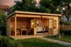Alpholz Gartenhaus Carl-28 aus Massiv Holz, Gerätehaus mit Produktbild-Vorschau 7