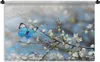 MuchoWow® Wandteppich Wandbehang Sakura - Schmetterling - Produktbild-Vorschau 1