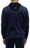 Fila Italo Velours-Kapuzenjacke mit Reißverschluss, Blau M Produktbild-Vorschau 3