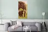 MuchoWow® Poster Elefant - Gras - Jung - Rüssel 60x120 cm - Produktbild-Vorschau 5