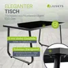 Juskys Gartenmöbelset Genua 4-tlg., Metall & Textil, mit Produktbild-Vorschau 6