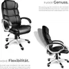 tectake® Bürostuhl Jonas ergonomische Form Produktbild-Vorschau 3