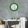 Ø50cm Spiegel - Glasrahmen mit Aufdruck - Wandspiegel Produktbild-Vorschau 5