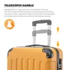 Suitcase Set, Rollkoffer Handgepäck, Kofferset, mit 4 Produktbild-Vorschau 5