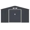 HATTORO S350 Metall Gerätehaus 341x322x201 cm (BxTxH) Produktbild-Vorschau 4