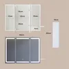 BEALIFE, mobiletti bagno con specchio, 80x16x60 cm, con Anteprima dell’immagine prodotto 2