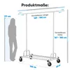 HOKEEPER Profi Doppelter Kleiderständer, bis 272 kg Produktbild-Vorschau 5