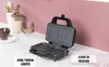 Tristar SA-3060 Sandwich-Maker, Schwarz, Edelstahl, Fertig, Produktbild-Vorschau 14