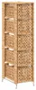 vidaXL Standregal mit 5 Körben 25,5x37x100 cm Produktbild-Vorschau 5