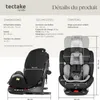 Siège auto pivotant LINUS norme i-Size avec ISOFIX - gris Voir les images du produit 6