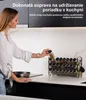 Sada 24ks - Deco Haus 3-úrovňový kovový stojan na korenie s Náhľad obrázku produktu 7