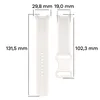 Bizon Strap Watch Silicone S für Google Pixel Watch 3 (45 Produktbild-Vorschau 2