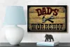 Holzschild Hinweis 18x12cm Dad´s Workshop Werkzeug Produktbild-Vorschau 4