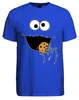 Keksmonster, grappig T-shirt voor heren, met afbeelding van Productafbeelding-voorbeeld 2