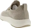 A close-up side view of a beige sneaker. Produktbild-Vorschau