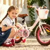 HILAND Petal 14 Zoll Kinderfahrrad für Mädchen ab 3 4 5 6 7 Produktbild-Vorschau 5