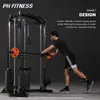 PH Fitness Rohová stanica so Smith strojom, hrazdou a dip Náhľad obrázku produktu 6