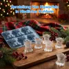 Mini 3D Hochlandrind Eiswürfelform, Silikonform für Eis, Produktbild-Vorschau 3