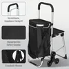 Einkaufstrolley mit Sitz, 3-Rad Treppensteiger, Produktbild-Vorschau 10