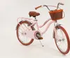 Dětské kolo 20" Vintage Pink pro dívky s košíkem a nosičem Náhled obrázku produktu 3