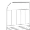 vidaXL Struttura letto con testiera e pediera in metallo Anteprima dell’immagine prodotto 10