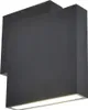ECO-LIGHT Lutec LED-Außenwandleuchte RIALTO schwarz 18W Produktbild-Vorschau 3