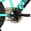 Close-up of a bicycle's chainring and pedal. Produktbild-Vorschau