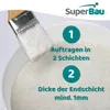 Superbau Quarzgrund Weiß 25kg - Haftgrund Fliese auf Fliese Produktbild-Vorschau 7