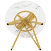 Flieks Esstisch Rundtisch 100x100x76 cm, Küchentisch mit Produktbild-Vorschau 4