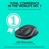 Mysz optyczna Logitech M185 bezprzewodowa ciemnoszara Podgląd zdjęcia produktu 20