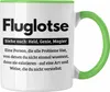 Trendation - Fluglotse Tasse Geschenk Spruch für Fluglotsen Produktbild-Vorschau 1