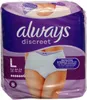 Always Discreet Plus, L, Frau, Weiß, 95 - 125 cm, Polybag, Produktbild-Vorschau 13