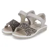 Imac Mädchen Sandalen Beige Leder Animalprint  Größe: 28 Produktbild-Vorschau 1