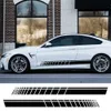 2Pcs / Set Racing Stripes Auto-Styling Fahrzeugkarosserie Produktbild-Vorschau 2
