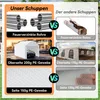 UISEBRT 3x4m Große Zeltgarage Garagenüberdachung - Produktbild-Vorschau 5