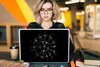 MuchoWow® Laptop Aufkleber Sticker Cover Blume - Lila - Produktbild-Vorschau 5