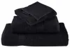 vidaXL 8 tlg. Premium-Handtuch-Set SOLUND Schwarz 600 g/m² Produktbild-Vorschau 3