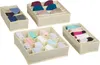 Relaxdays Unterwäsche Organizer, 4 tlg. Schubladen Produktbild-Vorschau 1