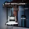 hoftronic LED Einbaustrahler Nola 5W 450lm 2700K IP65 Weiß Produktbild-Vorschau 7