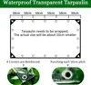 Bâche PVC claire imperméable Tarps Protection des plantes Voir les images du produit 8