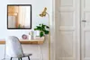 Nástěnné zrcadlo s černým rámem z MDF - Zrcadlo Elegant Náhled obrázku produktu 4