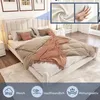 Flieks čalouněná postel 180x200cm s roštem, postel pro Náhled obrázku produktu 4