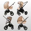 BabyLux® Kinderwagen 3in1 Set ROSSO, Beige Faltbar Leicht Produktbild-Vorschau 23