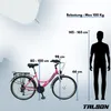 Talson Mädchen-Fahrrad 26 Zoll, 21-GG-Shimano-Schaltung mit Produktbild-Vorschau 6
