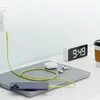 QUALO Nylon USB-C auf USB-C Kabel – 1,5 m, 3 A, Gelb Produktbild-Vorschau 7