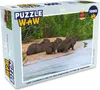 MuchoWow MuchoWow® Puzzle 1000 ks Čtyři kapybary sedící na Náhled obrázku produktu 1