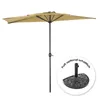 Halbrunder Sonnenschirm 300 cm La Spezia, beige Produktbild-Vorschau 3