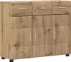 vidaXL Komoda FLORIN, 88,5 x 30,5 x 73 cm, Imitácia dreva Náhľad obrázku produktu 1