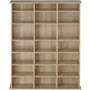 A large, empty bookshelf with many compartments. Náhled obrázku produktu